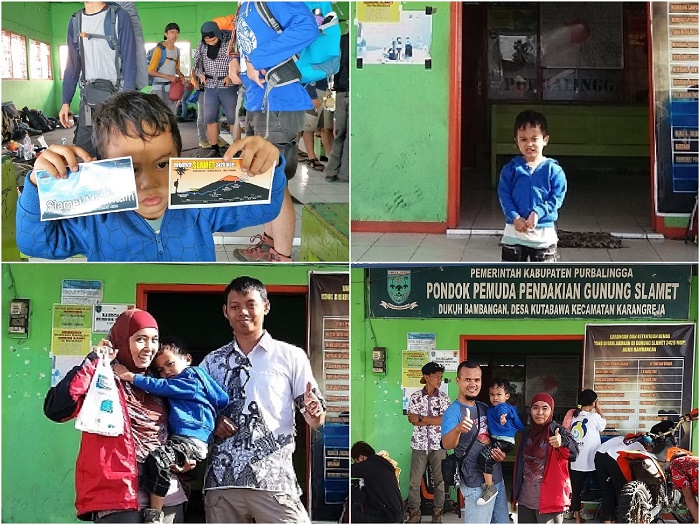 teman-teman, doakan Fahmi ya... mau liburan ceria ikut ayah bunda ke Puncak Slamet :)
