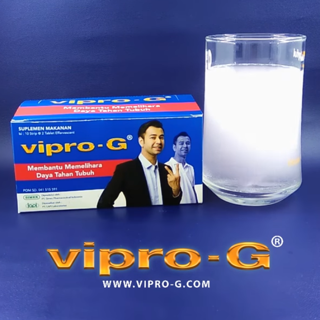 Suplemen makanan anti lelah Vipro-G