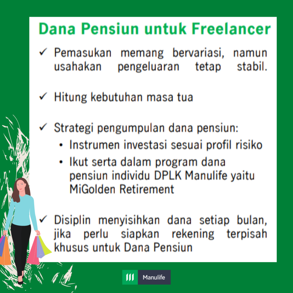 Cara mengumpulkan dana pensiun bagi freelancer 