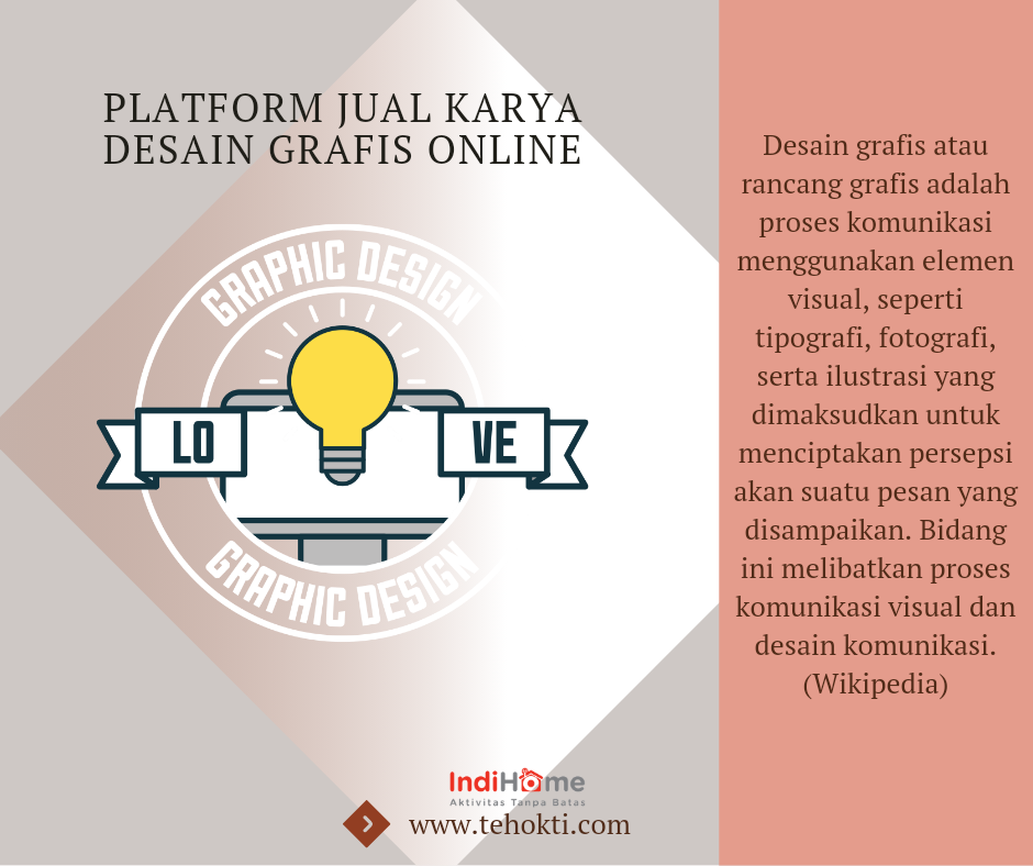 Raih cuan dari platform desain grafis 