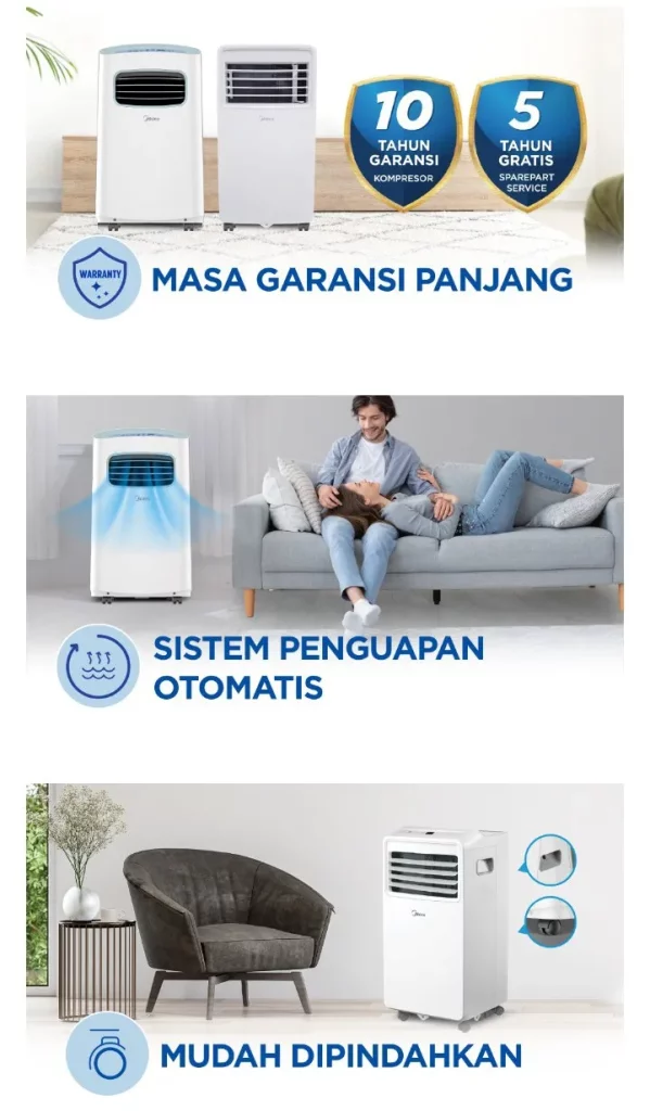 Keunggulan AC Portable