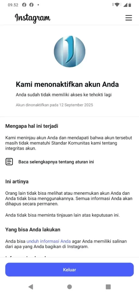 Habis WhatsApp Hangus Kemudian Instagram