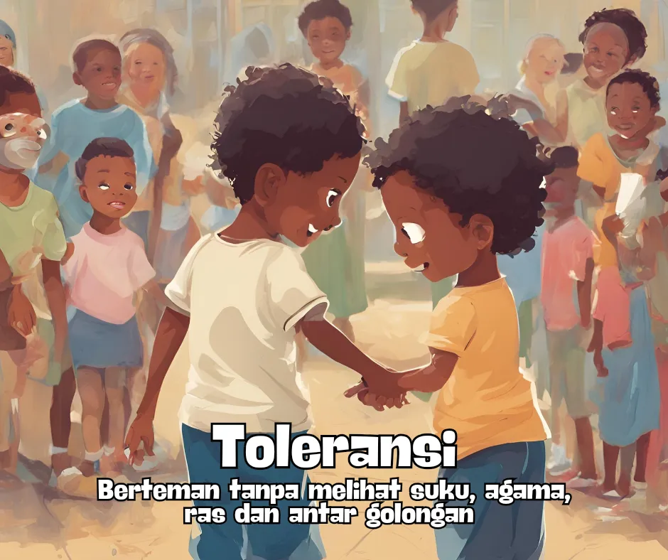 Pendidikan karakter toleransi 