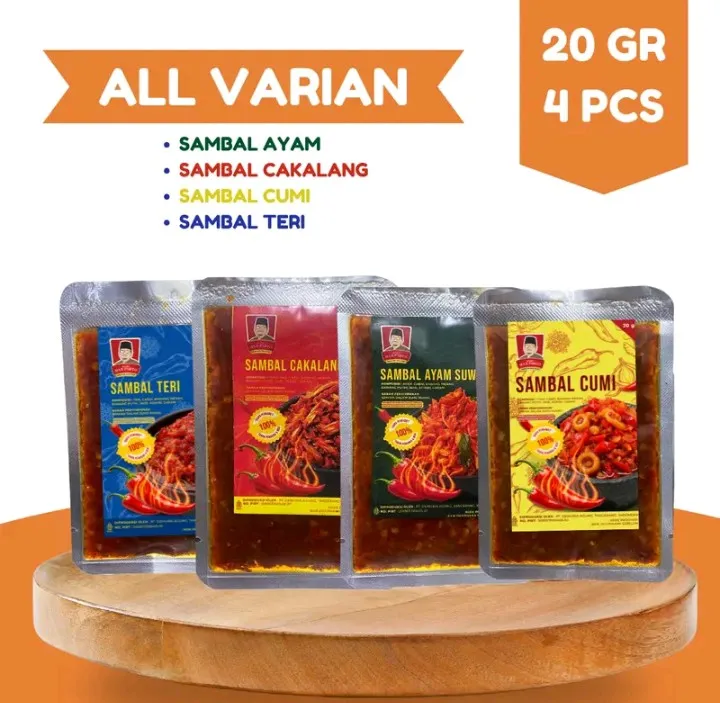 Produk sambal Haji Parto